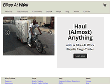 Tablet Screenshot of bikesatwork.com